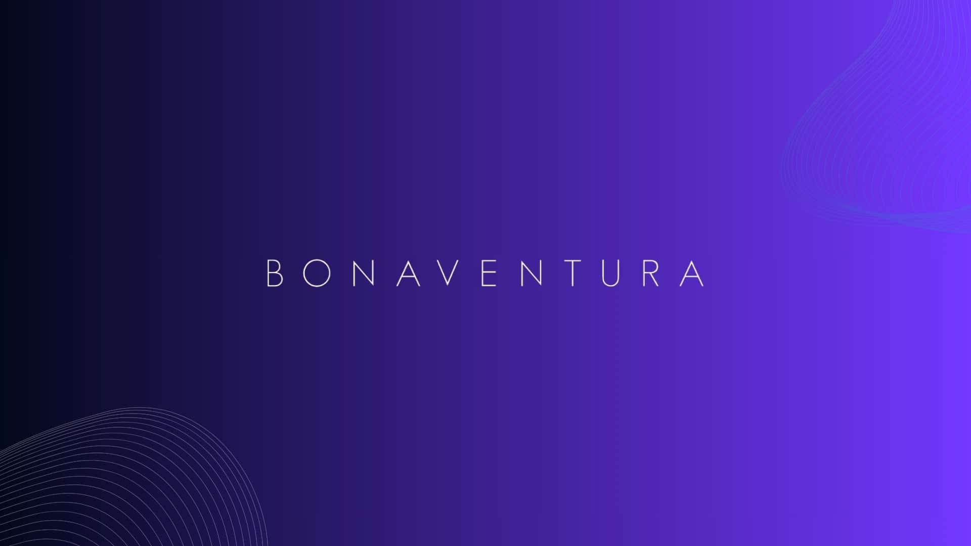 Bonaventura logo on a purple gradient background for supply chain management.